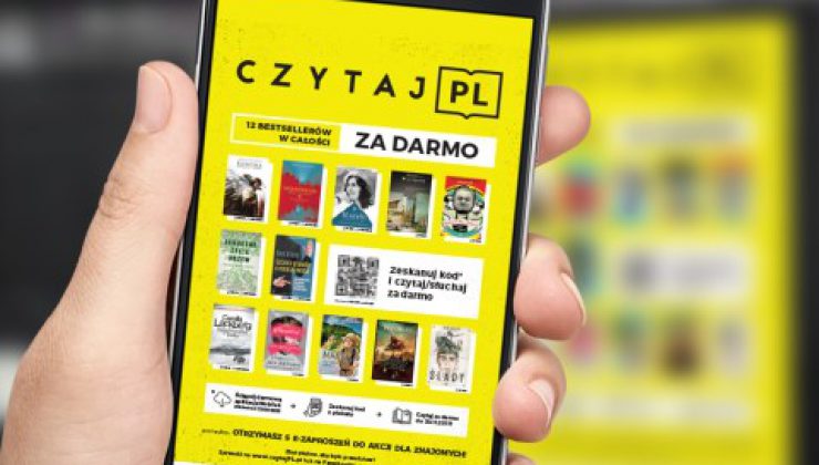 Akcja Czytaj PL wystartowała! 12 bestsellerowych książek za darmo!