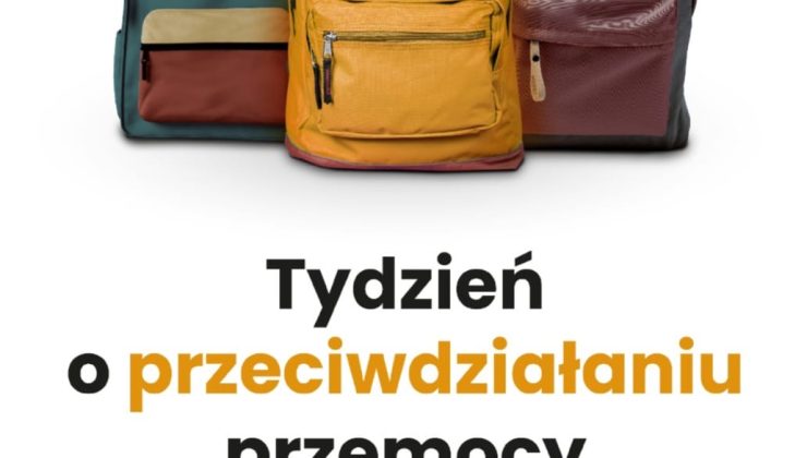 Tydzień przeciwdziałania przemocy rówieśniczej