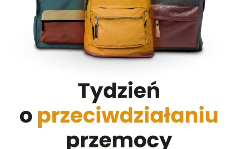 Tydzień przeciwdziałania przemocy rówieśniczej