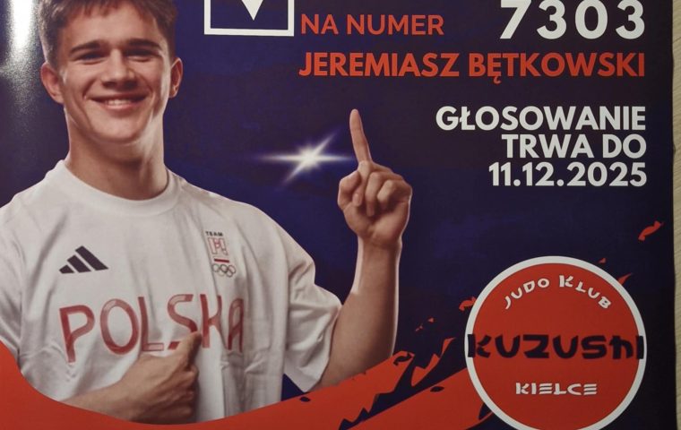 Jeremiasz Bętkowski bierze udział w Plebiscycie Sportowym 2025 na SPORTOWCA ROKU