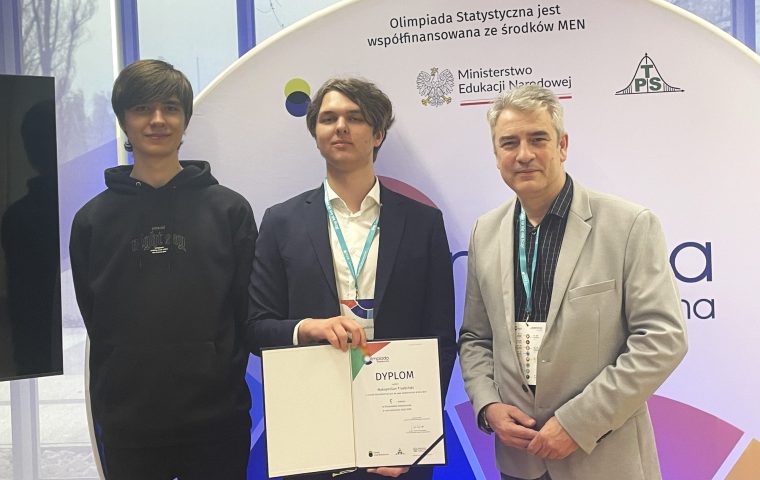 Laureat Olimpiady Statystycznej po raz drugi !