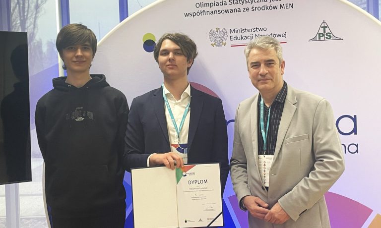 Laureat Olimpiady Statystycznej po raz drugi !