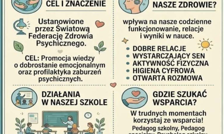 Światowy Dzień Zdrowia Psychicznego